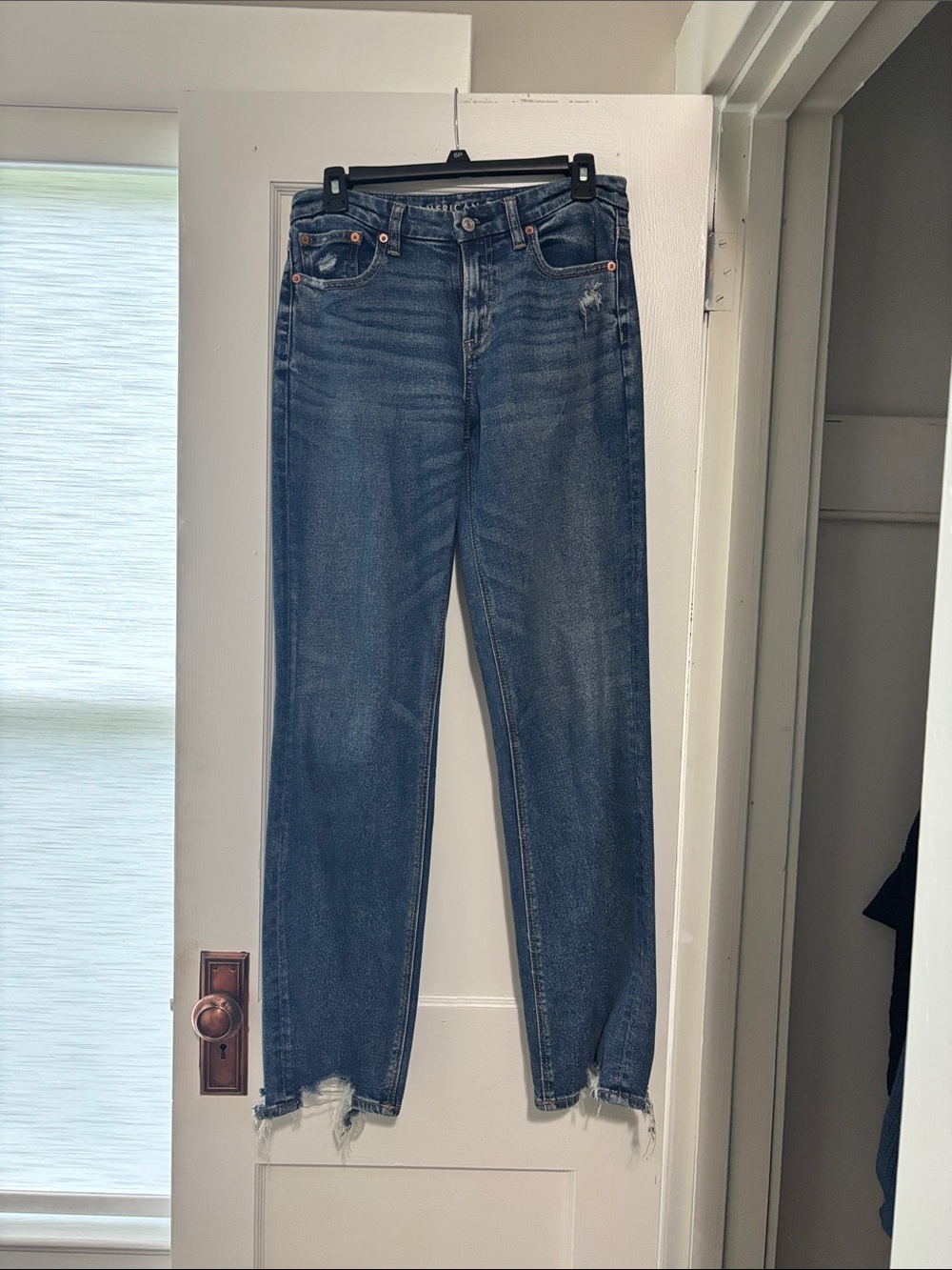 American Eagle Outfitters Curvy Straight Jeans